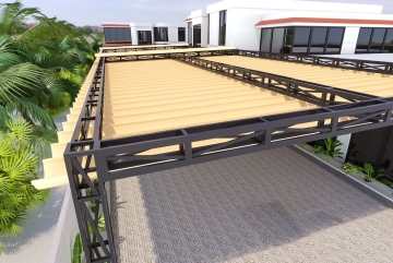 MÁI BẠT XẾP MBX01
